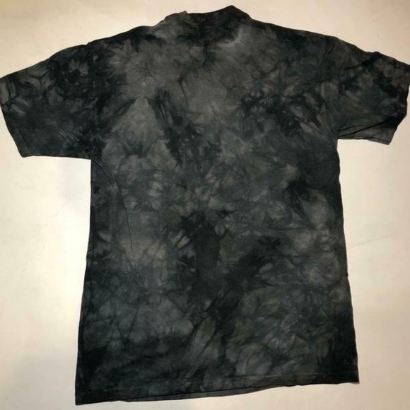 The Mountain Three Black Bears Grizzly Nature Forest Cotton Tie Dye T-Shirt S-3X - Picture 3 of 7